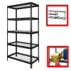 Heavy-duty 5-Level Boltless Rivet Steel Shelving Rack