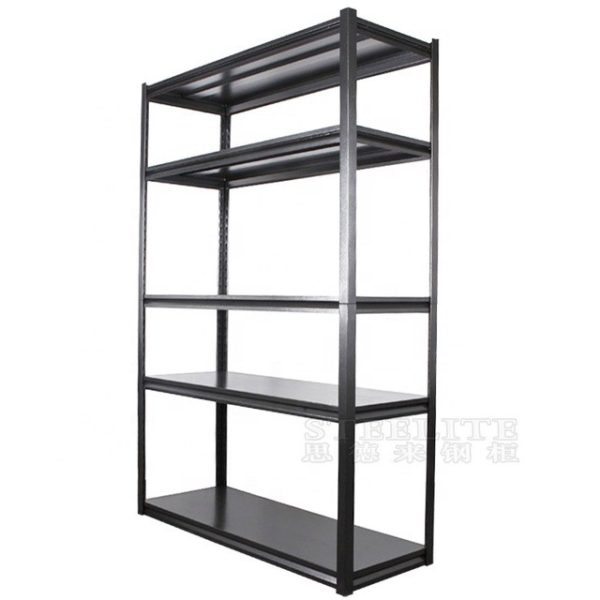 Heavy-duty 5-Level Boltless Rivet Steel Shelving Rack